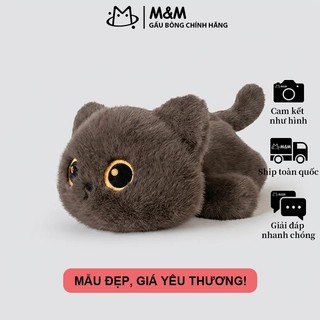 Gấu Bông Mèo Nằm - Bộ Sưu Tập Mèo Béo Dễ Thương, Chất Liệu Mềm Mại Êm Ái, Gối Ôm & Trang Trí Phòng Hoàn Hảo