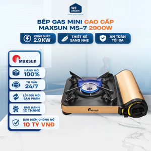 Bếp Ga Mini Maxsun MS-7 2.3kW - Hàng Chính Hãng