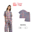 Ullala Pajamas Basic Betty Bộ ngủ mặc nhà nữ Ngắn tay Size M/L
