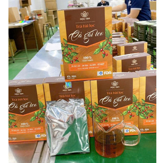 Trà Cà Gai Leo Túi Lọc Mộc Tâm - Hỗ Trợ Mát Gan, Thanh Lọc Cơ Thể (hộp 30 túi lọc)