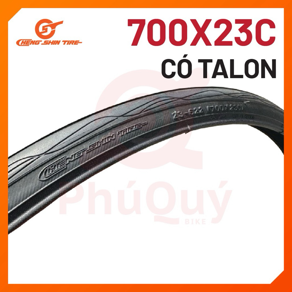 Vỏ Lốp Xe Đạp 700x23c ,700x25c , 700x28c , 700x35c Cheng Shin có talon