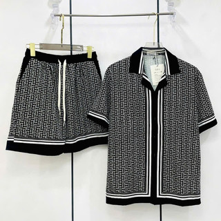 quần áo nam lụa cao cấp PLN fashion, đồ bộ nam mặc nhóm bộ quần áo in hoạ tiết nam quan ao hawaii
