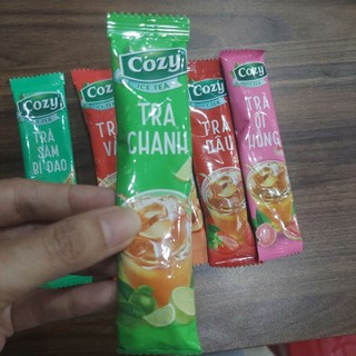 Combo 6 vị trà trái cây hòa tan Cozy - Nguyên liệu pha trà trái cây