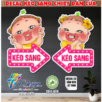 Decal Kéo Sang Chi - Hình Dán Mũi Tên Hồng Dễ Thương, Sticker Dán Cửa Kính & Gỗ Tiện Lợi, Giao Hàng Miễn Phí!
