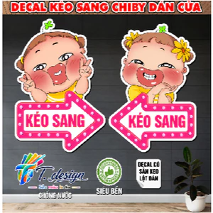 Decal Kéo Sang Chi - Hình Dán Mũi Tên Hồng Dễ Thương, Sticker Dán Cửa Kính & Gỗ Tiện Lợi, Giao Hàng Miễn Phí!