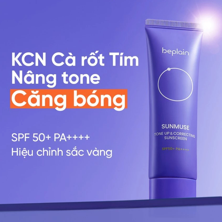 Kem chống nắng Beplain 50ml - Hóa học hỗn hợp vật lý, tẩy trắng các đốm đen, SPF50+