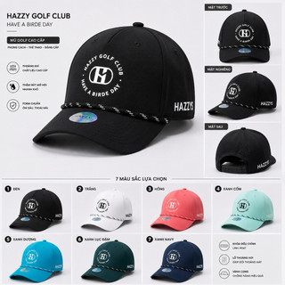 Mũ Golf Hazzy Cao Cấp – Mũ Lưỡi Trai Hazzy Golf Form Đẹp, Nhẹ Thoáng, Chống Nắng Tốt