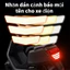 Nhãn dán mũi tên hình thang phản quang; nhãn cảnh báo dành cho chắn bùn sau xe máy và ô tô