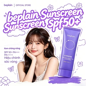 Kem chống nắng Beplain 50ml - Hóa học hỗn hợp vật lý, tẩy trắng các đốm đen, SPF50+