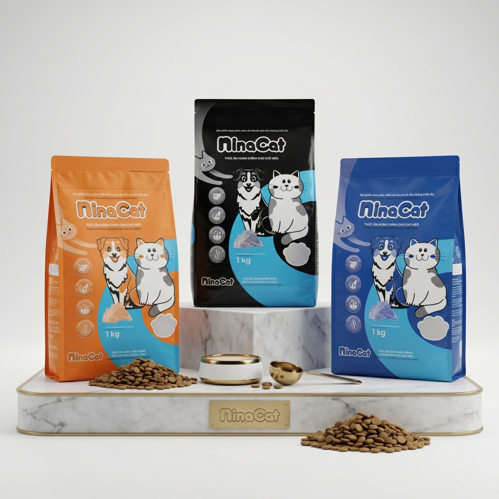 Hạt mèo Nina Cat giá cực rẻ,hạt mèo giá rẻ ,boss mê tít sen nhàn tênh
