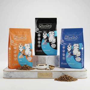 Hạt mèo Nina Cat giá cực rẻ,hạt mèo giá rẻ ,boss mê tít sen nhàn tênh