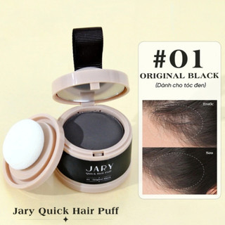 Phấn Chấm Hói Tóc Jary Quick Hair Puff – Che Thưa Tóc, Phủ Chân Tóc, Dặm Ngôi Tóc Tự Nhiên 4g