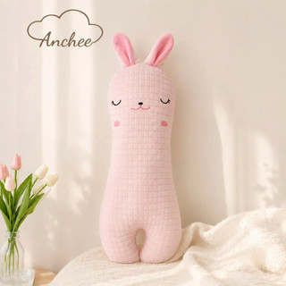 Gối Ôm Thỏ Cho Bé Anchee Mềm Mại Cao Cấp, Gối Chặn Bông Hình Thú Dễ Thương Cho Trẻ Sơ Sinh