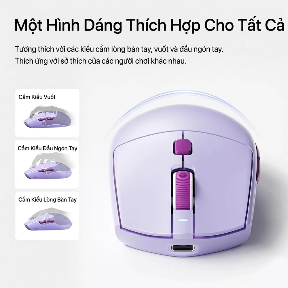 Chuột TEKKIN ATK VXE Dragonfly V3 & V3 Pro - Kết nối 3 Mode, PixArt 3395 SE, Bảo hành 12 tháng | BigBuy360 - bigbuy360.vn