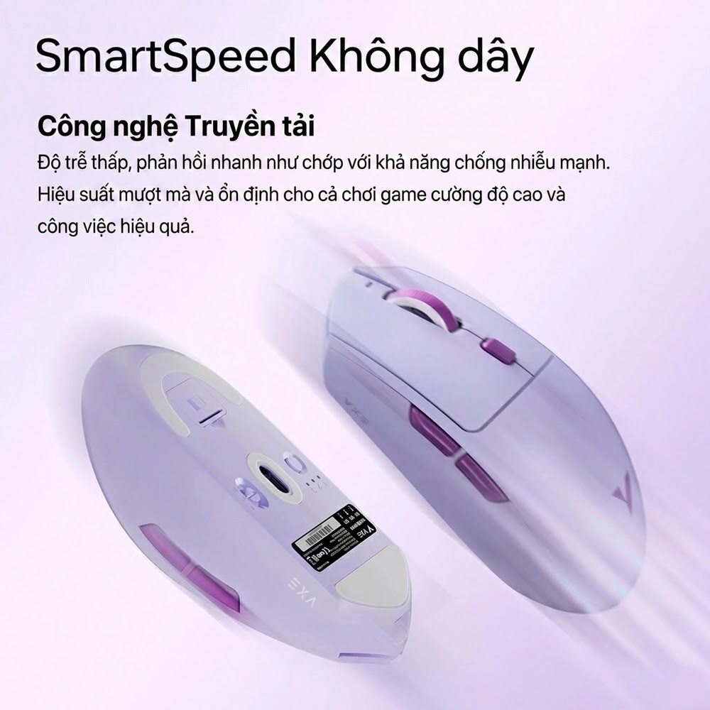 Chuột TEKKIN ATK VXE Dragonfly V3 & V3 Pro - Kết nối 3 Mode, PixArt 3395 SE, Bảo hành 12 tháng | BigBuy360 - bigbuy360.vn