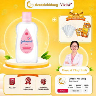 [✨CHÍNH HÃNG] Dầu Massage & Dưỡng Ẩm Johnson’s Baby 50ml/200ml VVT