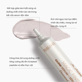 Tinh chất bắt sáng ánh ngọc trai M.Asam MAGIC FINISH Glow Serum Diamond Glow 15ml
