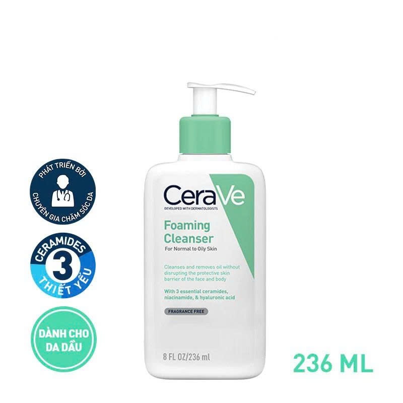 Sữa Rửa Mặt Hydrating Cleanser 236ml Làm Sạch Cấp Ẩm Cho Mọi Loại Da Không Gây Kích Ứng