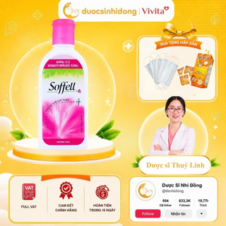 Kem Chống Muỗi Soffell Hương Hoa Chai 60ml