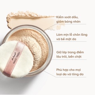 Phấn bột trong suốt kiềm dầu M.Asam MAGIC FINISH Final Touch Setting Powder Bare Skin 15g