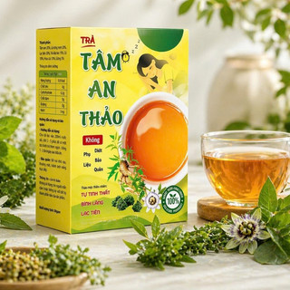 Trà Tâm An Thảo Mộc Tâm - Hỗ Trợ Thư Giãn, Thoải Mái Tinh Thần, Ngủ Sâu Giấc (hộp 30 túi lọc)