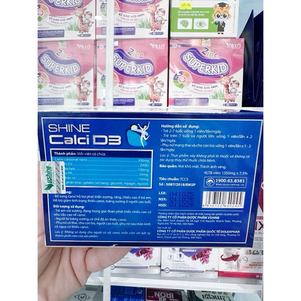SHINE CALCI -D3