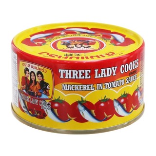Lốc 4 Hộp Cá nục xốt cà 3 Cô Gái hộp 190g
