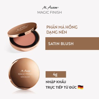 Phấn má hồng dạng nén M.Asam MAGIC FINISH Satin Blush 4g