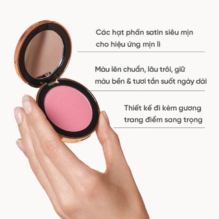 Phấn má hồng dạng nén M.Asam MAGIC FINISH Satin Blush 4g