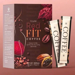 Cà Phê REDFIT Mộc Tâm hòa quyện cà phê cacao cùng sâm và củ dền dễ uống