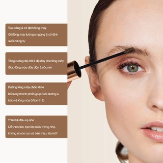 Gel định hình lông mày tạo màu M.Asam MAGIC FINISH Brow Fixing Gel 4ml