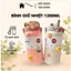 Bình giữ nhiệt inox 316 Boss1200ml giữ nhiệt lâu có quai xách, thiết kế đơn giản