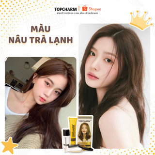 [CAO CẤP] Thuốc nhuộm thời trang, phủ bạc chuẩn màu, siêu dưỡng, bigsize 200ml, tặng dụng cụ, TOPCHARM - CHAMIS