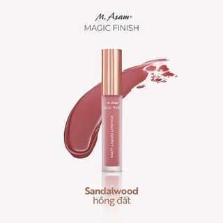 Son kem lì mịn môi M.Asam MAGIC FINISH Matt Liquid Lipstick 4ml