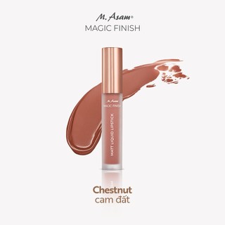 Son kem lì mịn môi M.Asam MAGIC FINISH Matt Liquid Lipstick 4ml