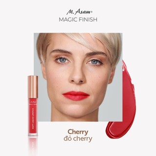 Son kem lì mịn môi M.Asam MAGIC FINISH Matt Liquid Lipstick 4ml