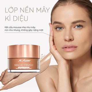Kem nền mây 5 trong 1 M.Asam MAGIC FINISH Make-Up Mousse 30ml