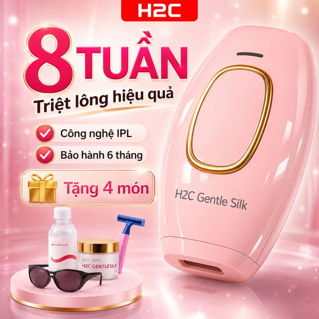 Máy triệt lông mini, Triệt lông vĩnh viễn 5 cấp công nghệ IPL H2C