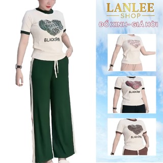 Đồ Bộ Nữ Quần Dài 𝗟𝗮𝗻𝗹𝗲𝗲 𝗦𝗵𝗼𝗽 Mã 0P