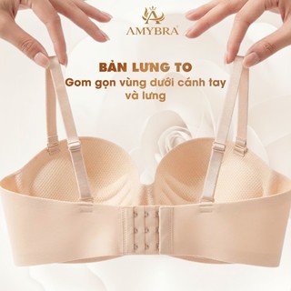 [ MẪU MỚI ] Combo Áo Ngực Nữ Đúc Su Không Gọng Mềm Mại, Áo Lót Nữ Mút Bàn Tay Thông Hơi AMYBRA A820