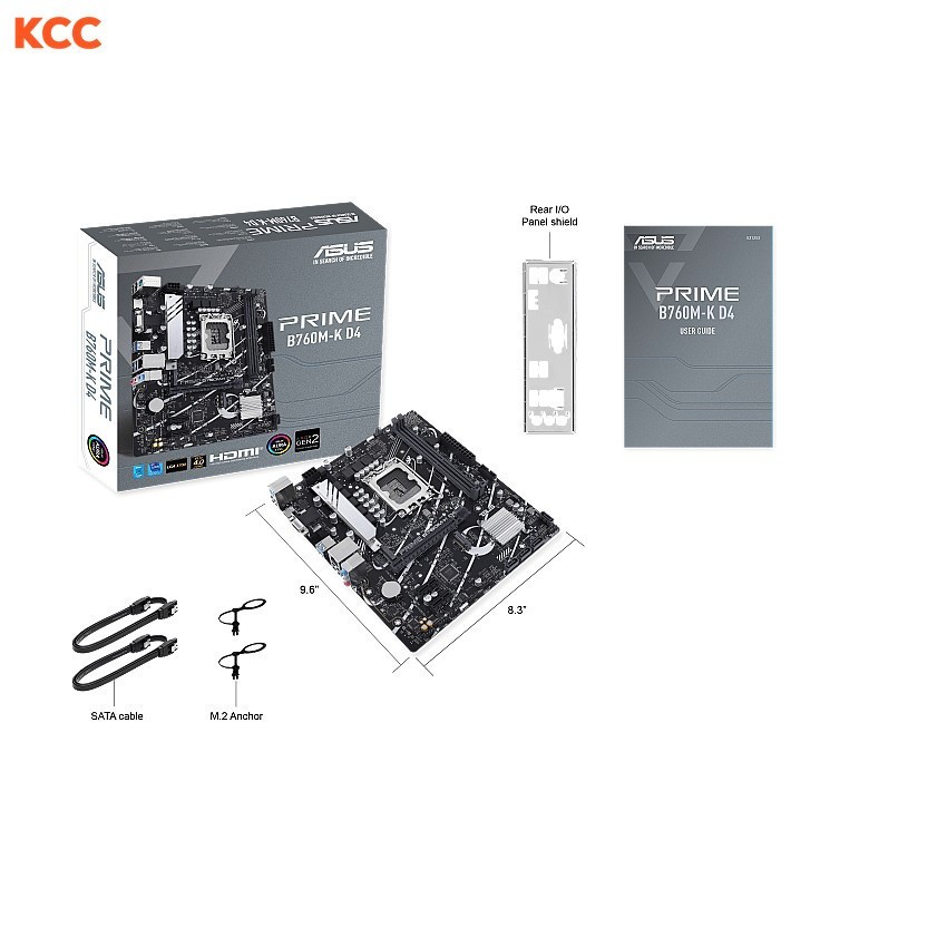 Mainboard ASUS PRIME B760M-K D4 (DDR4) -  chính hãng bề bỉ bảo hành 3 năm | BigBuy360 - bigbuy360.vn