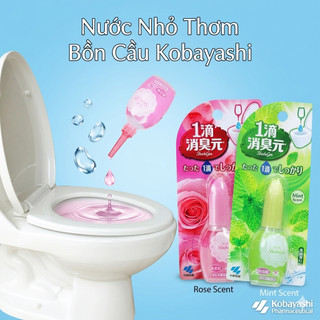 (Nội Địa Nhật) Nước Nhỏ Thơm Bồn Cầu Kobayashi Shoshugen Khử Mùi Bồn Cầu Tạo Hương Thơm Mát