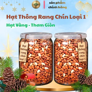 Hạt thông nếp rang chín ăn liền thơm ngon bùi béo ăn vặt làm quà ngày lễ tết tốt cho sức khoẻ