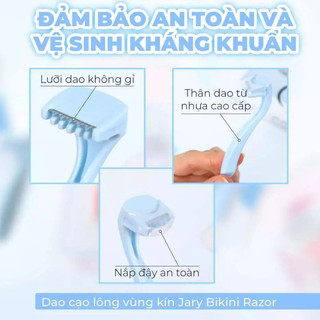 Dao Cạo Lông Jary Bikini Razor (Set 2 Cái)