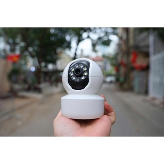 Camera wifi thông minh, xoay 360°, dùng app V360 Pro ( không dùng được thẻ nhớ)