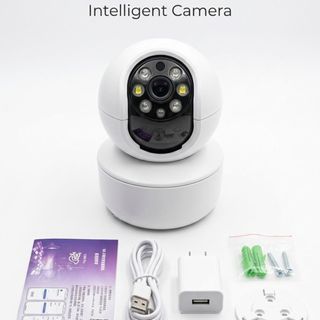 Camera wifi thông minh, xoay 360°, dùng app V360 Pro ( không dùng được thẻ nhớ)