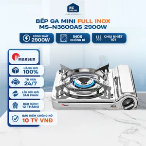 Bếp Ga Mini Maxsun MS-N3600AS 2.9kW - Hàng Chính Hãng