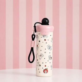 Bình Nước Giữ Nhiệt Hoạt Hình Dễ Thương 600ml | Bình Nước Inox 316 Cute Mang Đi Học Đi Làm