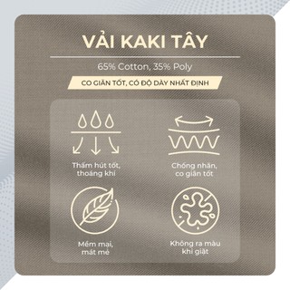 [SIZE S] Quần short tây nam POLOMANOR kiểu dáng Classic sang trọng, lưng chun ẩn, cao cấp thoáng mát