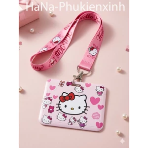 DÂY + BAO THẺ BẢNG TÊN MÈO KITTY CỰC XINH _ HOT TREND